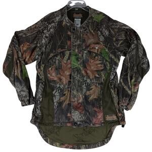 Vintage Scentlok Hunting‎ Jacket Mens Medium Realtree Camo Longtail Outdoors Zip